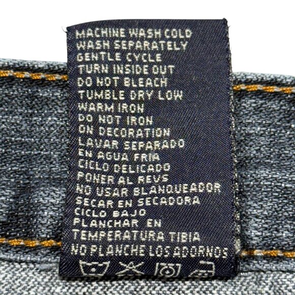 Paco Jeans Distressed Denim Baggy Pants Mens 36x31 Vintage Embroidered - Picture 4 of 10